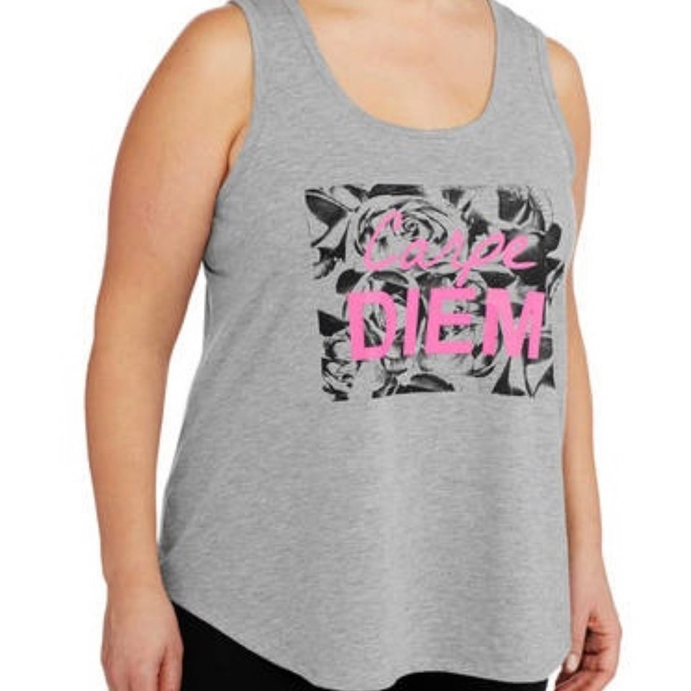 Danskin now screen tank top sleeveless